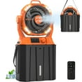 thumbnail image 1 of Ventilador HIMONI 20000 mAh con nebulización, balde de 6 L, control remoto y luz LED, 1 of 8