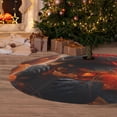 thumbnail image 5 of KLL 36" Christmas Tree Skirt Cute Maple Leaf Koala Xmas Tree Skirts Mat for New Year Xmas Holiday Party Indoor Outdoor Home Decoration, 5 of 5