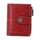 thumbnail image 3 of Cartera pequeña con bolsillo con cremallera y tarjetero para compras callejeras para mujer rojo oscuro, 3 of 9