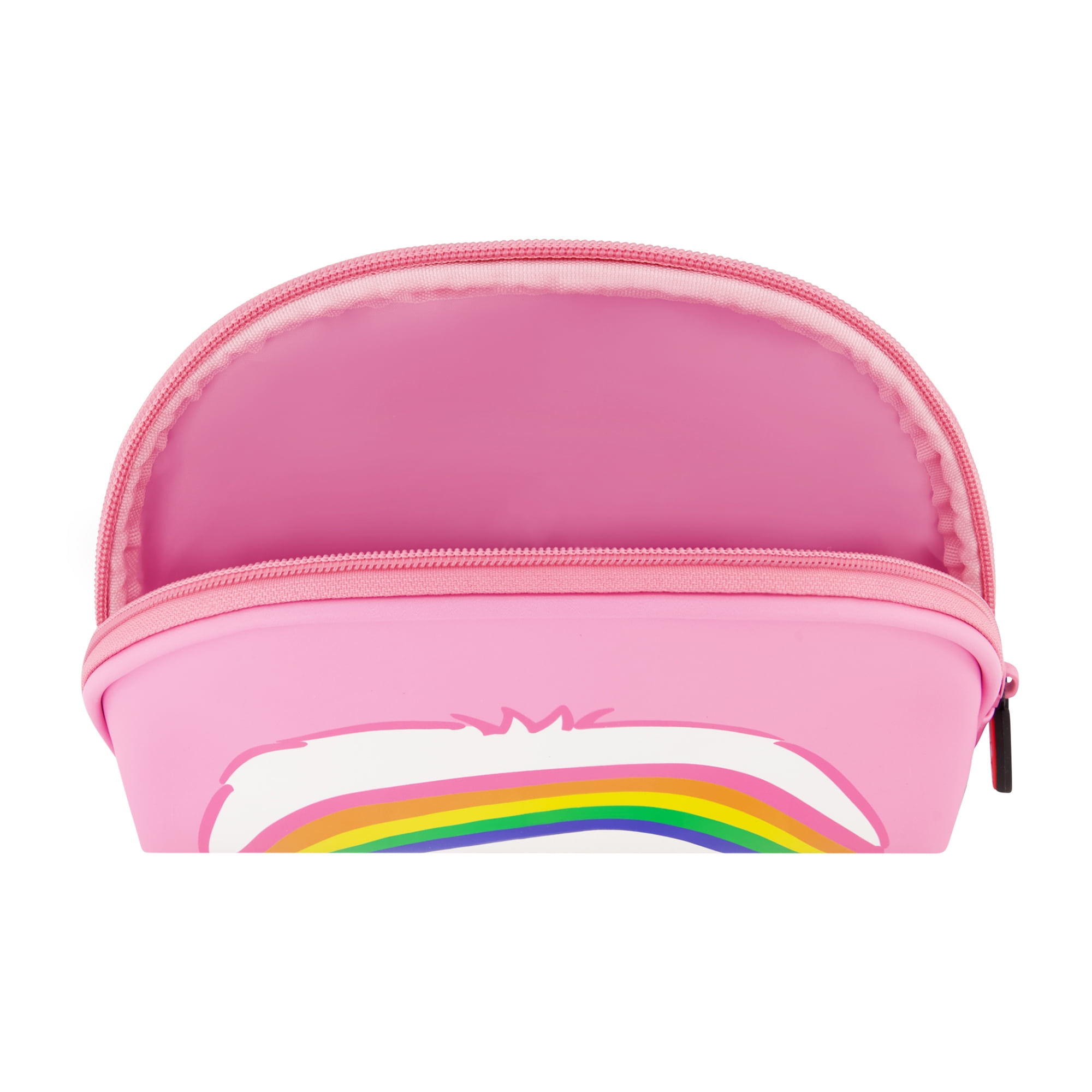 Care Bears Cosmetic Case Set, Rainbow and Cheer Bear 2-Piece Travel Cosmetic Carry Set with Zippers, Multi