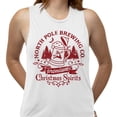 thumbnail image 2 of North Pole Brewing Co Women's Muscle Tank Large White, 2 of 5