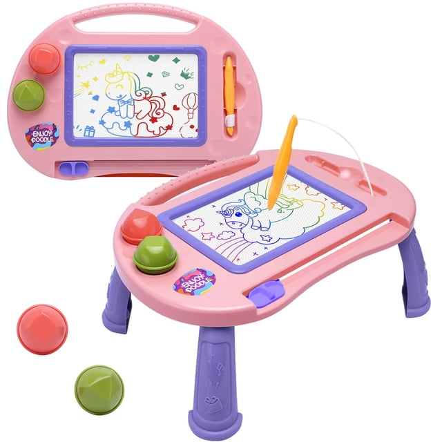 Tablero magnético para dibujar con garabatos BABLOCVID para niños de 1 a 2 años