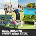 thumbnail image 2 of Patiassy Backyard Badminton Net Set, 17 FT Portable Net with Adjustable Height, Easy Setup for Family Outdoor Games, Also for Pickleball & Volleyball, 2 of 7