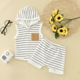 thumbnail image 2 of PEASKJP Boys Fashion Shirt Set Cartoon Print Pattern Short Sleeve Two-piece Suit,White 80, 2 of 5