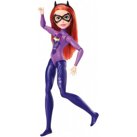 FJG65 Batgirl Gymnastic Doll, DC Super Hero Girls are ready to tumble and rumble in gymnastics attire! By DC Super Hero Girls