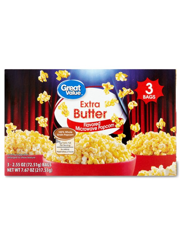 Great Value Popcorn in Popcorn