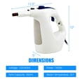 thumbnail image 4 of Costway 1400W Multipurpose Pressurized Steam Cleaner Mop W/ 17 Pieces Accessories Blue, 4 of 10