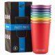 thumbnail image 1 of Vasos de cerveza de acero inoxidable Real Deal Steel Rainbow, 473 ml x8, 1 of 9