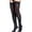 Black, variant on Sigvaris Style 842 Soft Opaque 20-30 Closed Toe Thigh High Compression Stockings w/Grip Top Nude SL Long