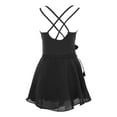 thumbnail image 2 of TTAO Girls Classic Ballet Dance Dress Ballerina Outfit Gymnastics Dancewear Sleeveless Tutu Skirted Leotard Black 11-12, 2 of 7