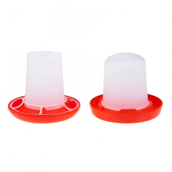 ZULAR 1 Set of Chick Feeder Waterer Kit Water Feeder Poultry Food Feeder Automatic Feeder for Chicken