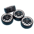thumbnail image 1 of Reemplazo de neumáticos Zulema de goma 4 piezas para HPI 1:10 RC Electric Touring Car estilo R, 1 of 7