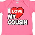 thumbnail image 4 of Inktastic I Love My Cousin Boys or Girls Baby Bodysuit, 4 of 5