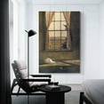 thumbnail image 3 of Andrew Wyeth The Window Painting Art Poster Wall Art Picture Painting Poster Canvas Print Posters Artworks Bedroom Living Room Decor 24x36inch(60x90cm), 3 of 6