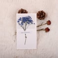 thumbnail image 2 of Christmas Charm Dried Flower Greeting Card Festive Design Natural Holiday Sentiments Idea, 2 of 5