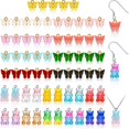 thumbnail image 1 of Juego de colgante acrílico de 65 piezas con dijes de mariposa y colgante de caramelo de oso Sincero Electrónica, 1 of 5
