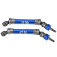 thumbnail image 3 of 2Pcs Front CVD Drive Shaft for Traxxas Slash 4x4 1/10 RC Truck (Navy Blue), 3 of 4