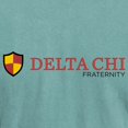 thumbnail image 3 of CafePress - Delta Chi Fraternity Full Color Logo T Shirt - Mens Comfort Colors Shirt, 3 of 5