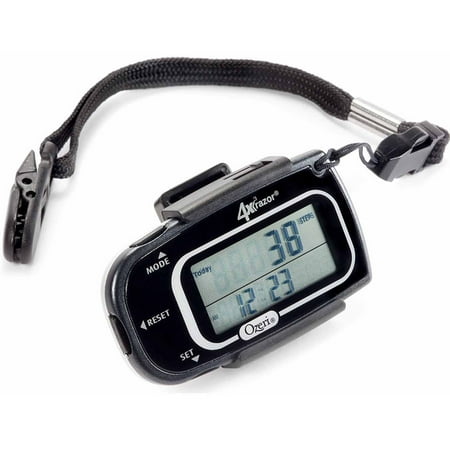 Ozeri 4x3razor Pocket 3D Pedometer and Activity Tracker with Bosch Tri-Axis Technology from