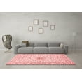 thumbnail image 3 of Ahgly Company Indoor Rectangle Medallion Red Traditional Area Rugs, 7' x 9', 3 of 4