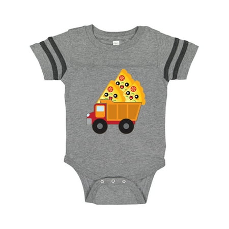

Inktastic Pizza Lover Food Truck Funny Gift Baby Boy or Baby Girl Bodysuit