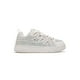 thumbnail image 2 of Tenis con cordones Exterior Textil Color Blanco Con Plata Para Mujer De RBCOLLECTION, 2 of 3