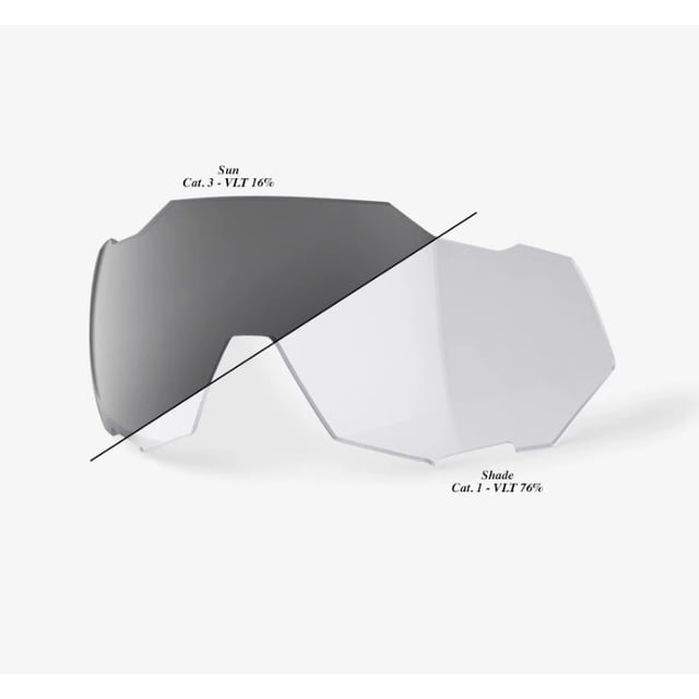 Lentes Speedtrap Replacement Lens Photochromic C 100% PHOTOCHROMIC C