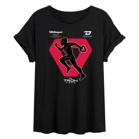 Tron Ares - Tron Runner - Womens Oversized Graphic T-Shirt