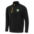 thumbnail image 2 of Men's Antigua Black Chicago Sky Generation Quarter-Zip Pullover Top, 2 of 3