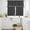 Black, variant on Black Morocco Kitchen Curtains Sets for Windows 36 Inch Length, Boho Modern Minimalist Abstract Geometric Rod Pocket Window Treatments Tier Curtains and Valances Set for Bedroom/Bathroom