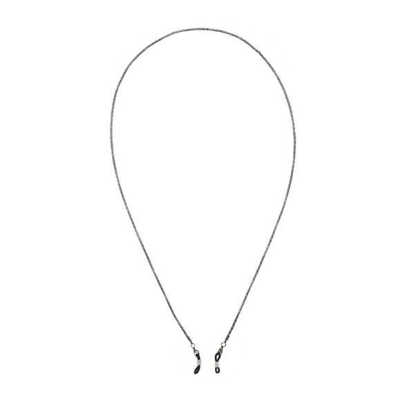 Gymnture Metal Eyeglasses Lanyard Chain for Men (Black)