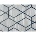 thumbnail image 4 of Abani Nova 4'W x 6'D NOV120B Blue Distressed Geometric Area Rug, 4 of 7
