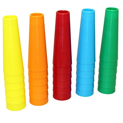 Large Stacking Hand Cones, Set of 30