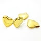 thumbnail image 5 of Colgante de colr con medallón en corazón chapado en oro de dorado Hugo Colgante del collar en forma de corazón, 5 of 9
