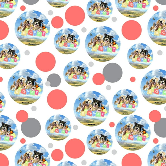 Pet Congratulations Selfie Dogs Cats Premium Gift Wrap Wrapping Paper Roll