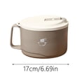 thumbnail image 3 of zhangmingg Stainless Steel Large Capacity Instant Bowl with Double Wall Thermal Insulation for Hot Meals and Leak Proof Kitchen Dining, 3 of 6