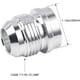 thumbnail image 2 of Soldadura macho 12AN en conector de aluminio 2 piezas, 2 of 5