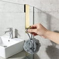 thumbnail image 4 of 2 pack Extended Shower Door Hooks (6.89 -Inch), Over Door Hooks for Bathroom Frameless Glass Shower Door, Towel Hooks, Gold, 4 of 4