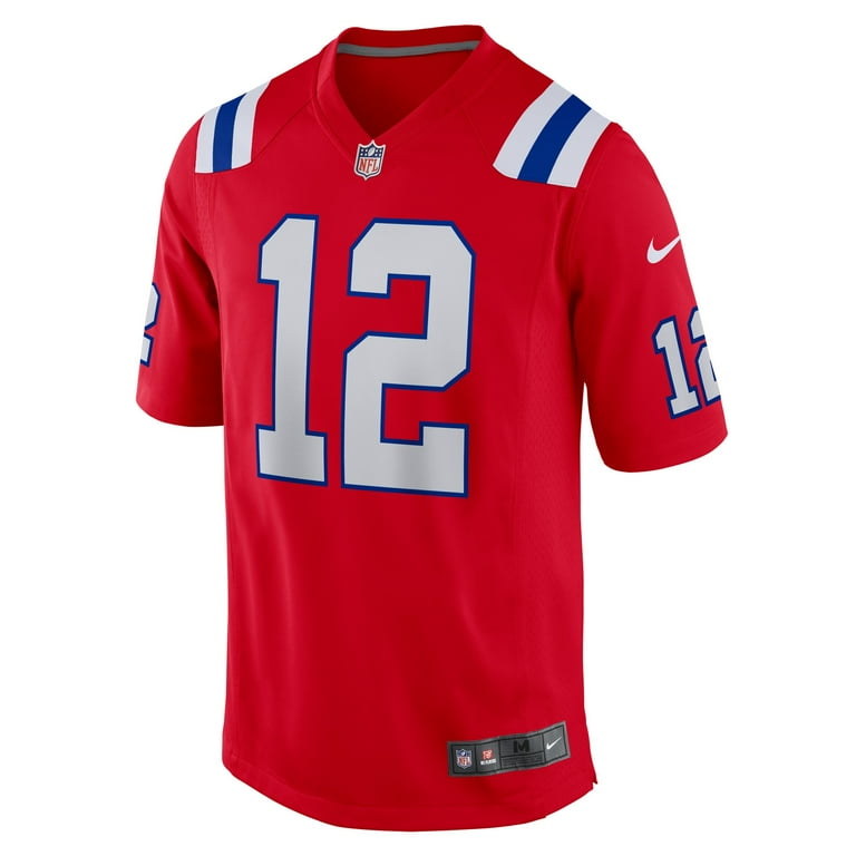 Men's Nike Tom Brady Red New England Patriots Retired Player