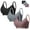 Black/Mauve/Blue, variant on Seamless Bra Women Soft Jelly No Underwire Push Up Wireless Bralettes,3 Pack