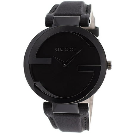 Gucci Women's Interlocking Watch Swiss Quartz Anti reflective Crystal YA133302