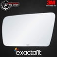 thumbnail image 4 of exactafit 8130L Driver Side Mirror Glass Replacement Fits Mercedes Benz C E S CL SL Class Left Hand 3m Adhesives, 4 of 4