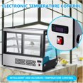 thumbnail image 3 of Accreate 5.3 Cu.Ft. Refrigerated Display Case Countertop Pastry with LED Lighting Auto Defrosting Air-cooling, 3 of 6