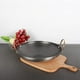 thumbnail image 3 of Durable Acero inoxidable Wok Pot Hotpot Sartén Sartén Sartén Sartén Stewpot Antiadherente Shabu Saucepan para Ramen Camping Senderismo Barbacoa al 9cinch shamjiam Olla de acero inoxidable, 3 of 6