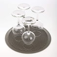 thumbnail image 2 of Prep Solutions 100% Silicone Heat Resistant Multifunctional Mat, 12" Diameter, Gray, 1 Piece, 2 of 8