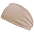 thumbnail image 1 of Linyer 14 Colors Unisex Absorbent Cycling Yoga Sport Sweat Headband Sweatband For Beige, 1 of 8