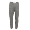 thumbnail image 2 of Pantalones cálidos de lana para invierno, pantalones térmicos para hombre, senderismo, trotar con cordón, pantalones gruesos de moda para exteriores, Gris 34 Salvador Dali Pantalones de lana cálidos de invierno, 2 of 10