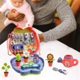 thumbnail image 4 of lionlar Ensemble de Jouets Maison de Jeu Ensemble de Jeu Design Mignon Jouet Interactif Parent-Enfant Kit de Plantation de Jeu de Simulation, 4 of 7