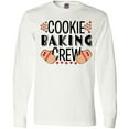 thumbnail image 3 of Inktastic Christmas Cookie Baking Crew with Oven Mitts Long Sleeve T-Shirt, 3 of 5