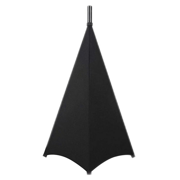 Cubierta para soporte de altavoz DJ Light, soporte de trípode estirable, de malla, para Negro Yuyangstore Cubierta del soporte del trípode